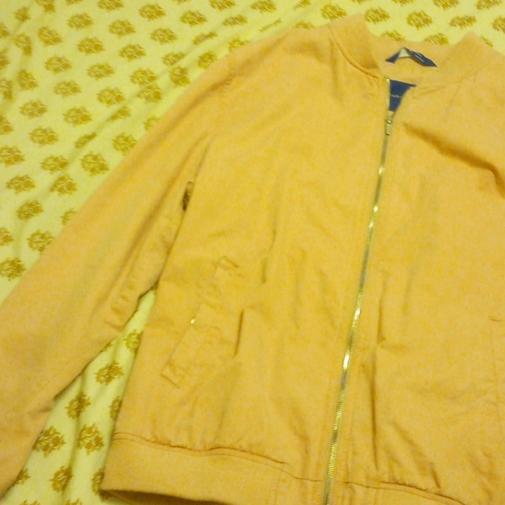 Pink bomber jacket